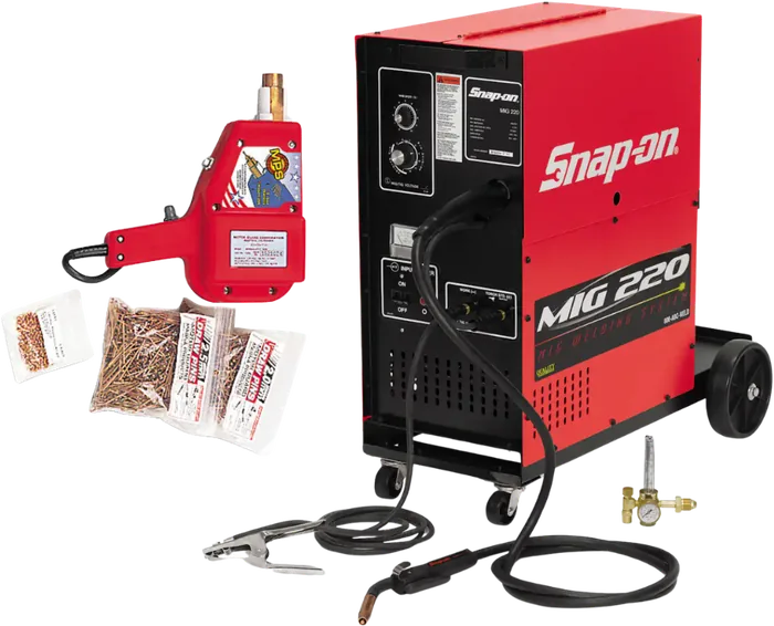 Snap-on MIG 220 welder and stud welder